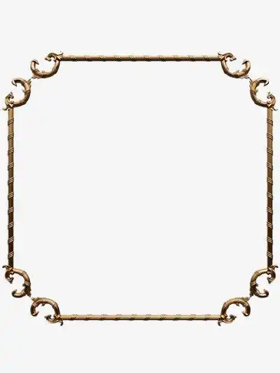 金色边框素材免费下载_觅元素