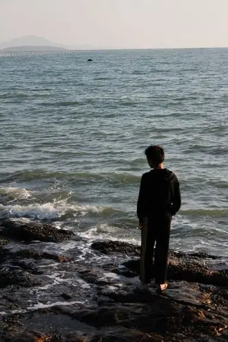 看海的小男孩. &n-edwardpic