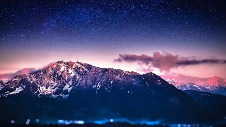 好看的星空唯美高清桌面壁纸图片-风景壁纸-手机壁纸下载-美桌网