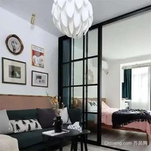 客厅改卧室如何做隔断