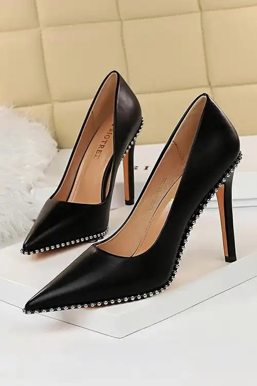 strong>高跟鞋 /strong>2021新款网红欧美性感夜店女鞋百搭职业细跟