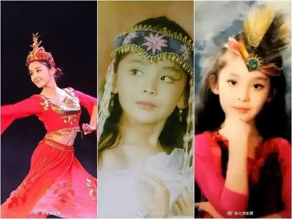 古力娜扎童年照曝光! 「天然高颜值」被赞爆