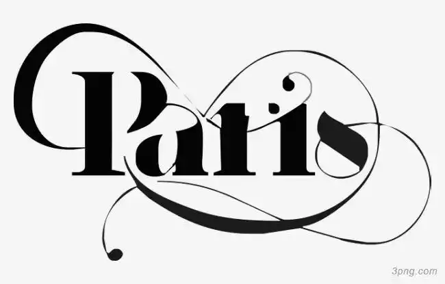 杂志英文字体png素材透明免抠图片-艺术字集