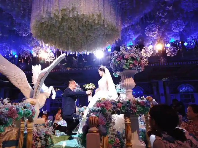 陈明胡颖婚礼现场,李石普罗旺斯酒店