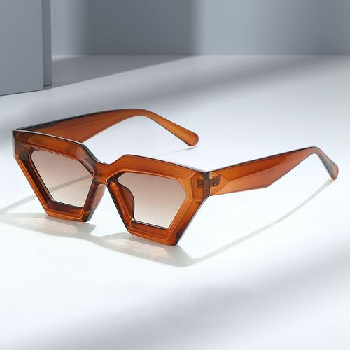 cat eye sunglasses三角猫眼太阳镜女欧美嘻哈墨镜男街拍户外眼镜