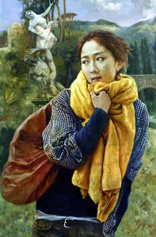 风雅逼真 -- 中国画家刘建中写实油画作品赏析