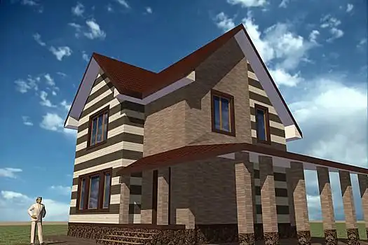 草地上的2016创意设计住房3d效果图房子,购物车,白色背景能量,色标