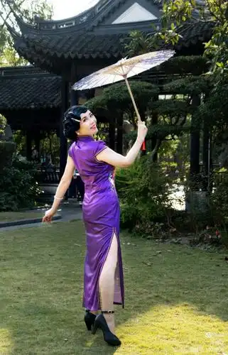 影像旗袍,风情万种