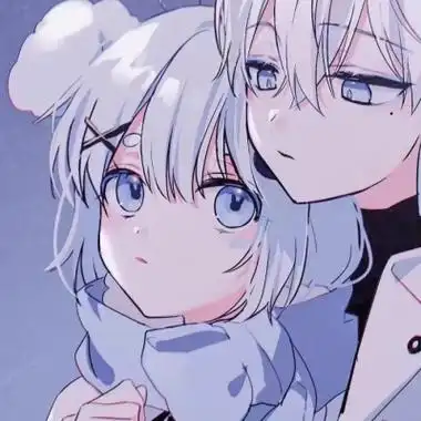 情侣头像真人一人一半动漫