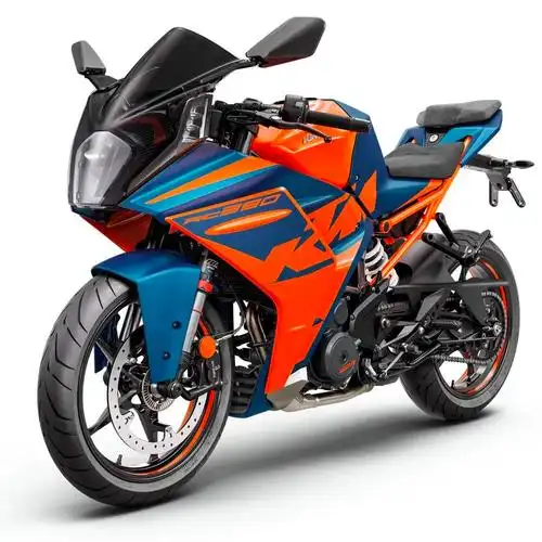 ktm海外发布2023款rc390,黑色风挡神秘感更强 - 摩托车二手网