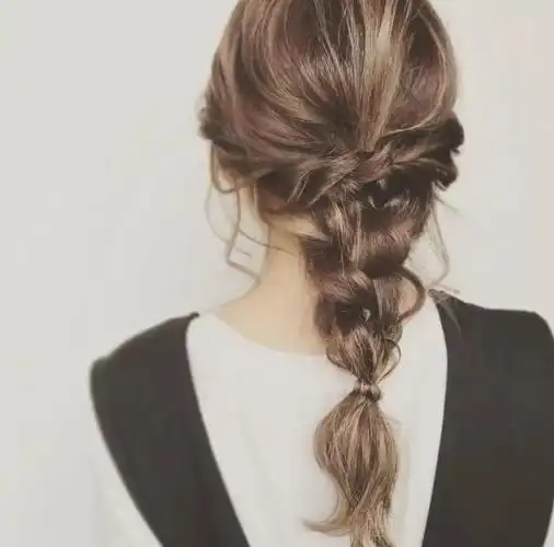 好看的马尾辫编发图片大全这么编头发时尚又高级