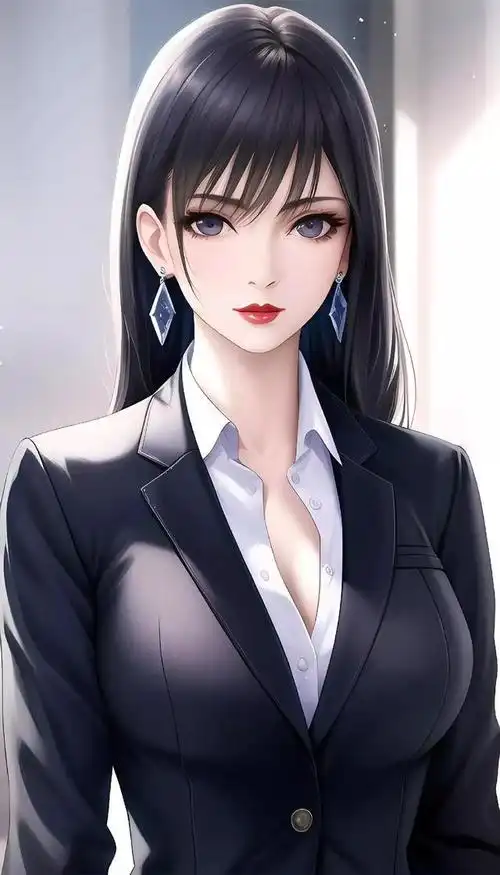 五官精致 身材傲人的职业装动漫女神美图精选(2)_网易订阅