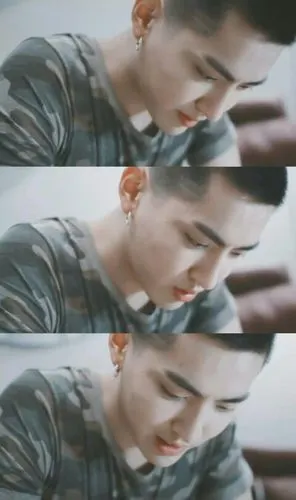 吴亦凡 板寸 认真的男人最帅