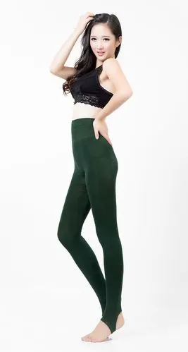 踩脚打底裤袜裤批发保暖裤女裤厂家直销高弹薄款白竹炭亮丝打底裤图片