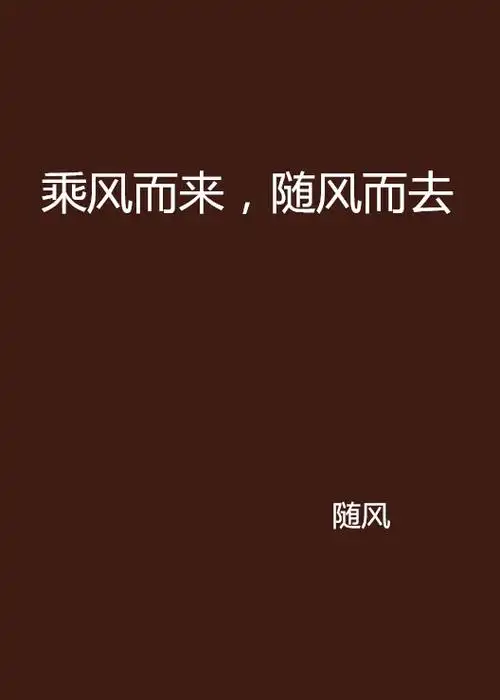乘风而来,随风而去