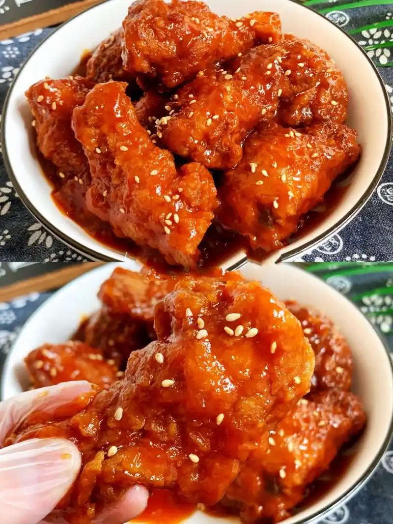 外酥里嫩,酸甜开胃的糖醋鸡腿7515好吃到舔盘 91今天分享一款