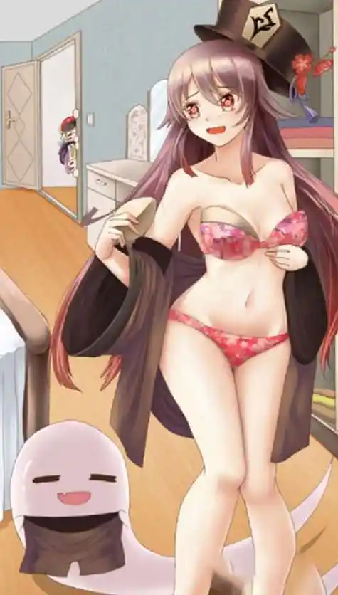 原神八重神子去掉所有服装不遮挡图