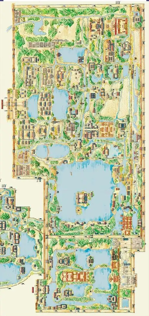 万园之园的前世今生圆明园原貌图