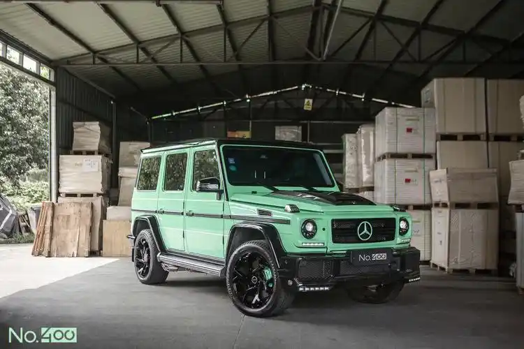 奔驰大g改色案例