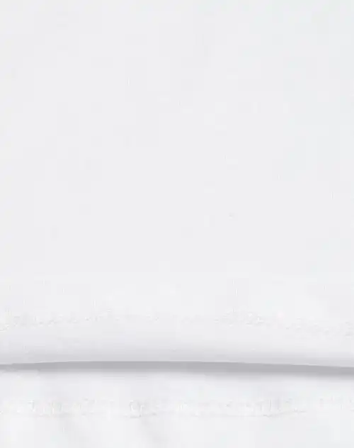 converse 女婴童纯白色长t