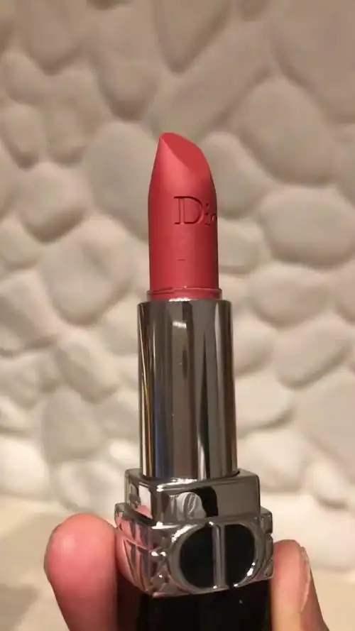 迪奥口红772哑光质地干枯玫瑰色