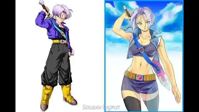 当龙珠里面的人物都女性化,画风太美丽.