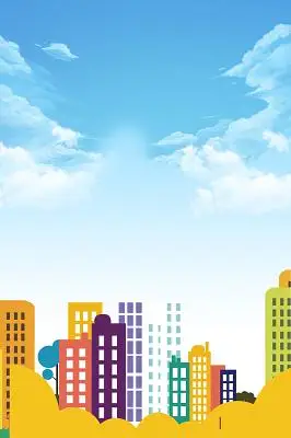 房产中介买房租房白色背景海报简约卡通地产经纪房产中介名片简约大气