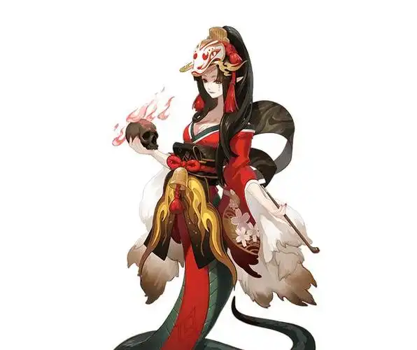 个人以为以上式神的悲情程度排序为:骨女>不知火>络新妇>雨女>清姬.