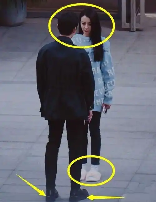 168的迪丽热巴碰到180的杨洋身高差距让人意外究竟是谁在说谎