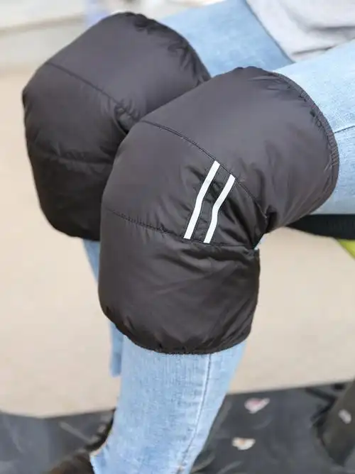 羽绒电动车护膝冬季男女摩托车电瓶车护腿挡风防寒膝盖加厚保暖