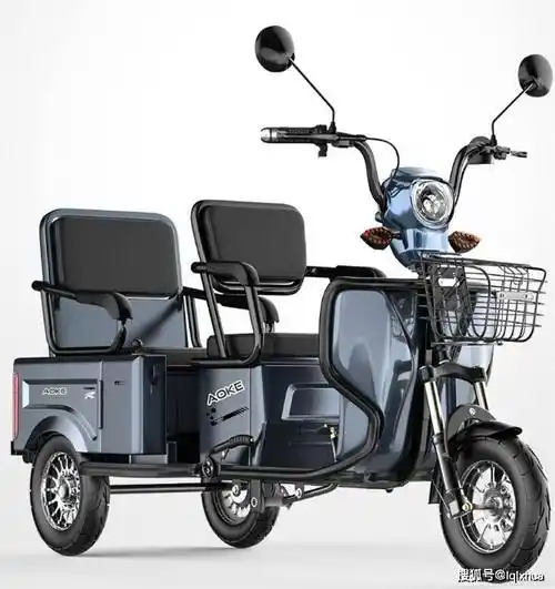 原创2款电动三轮车两种骑行模式防溜坡适合60岁以上老年人代步