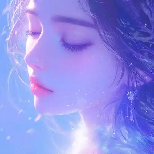 蓝色治愈系头像,一眼惊艳!