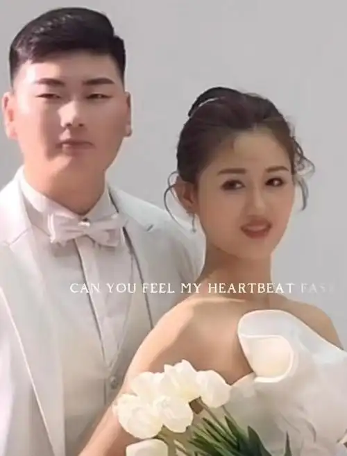 朱小伟拍结婚照拍到天黑,在烟花前亲吻,网友:亚男要气得跺脚