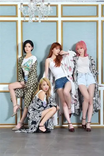 韩长腿女团nine muses高清写真凹凸有致完美好身材韩国女人为什么这么