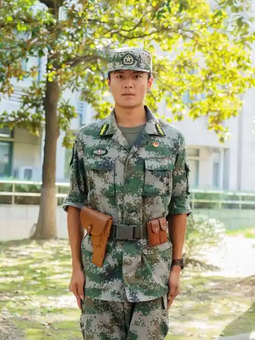 再来一遍,你穿军装的样子真的很飒!