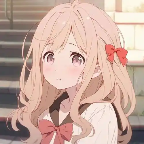 温柔浪漫的动漫女头_侵权_网络_图片