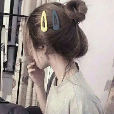 丸子头女生头像