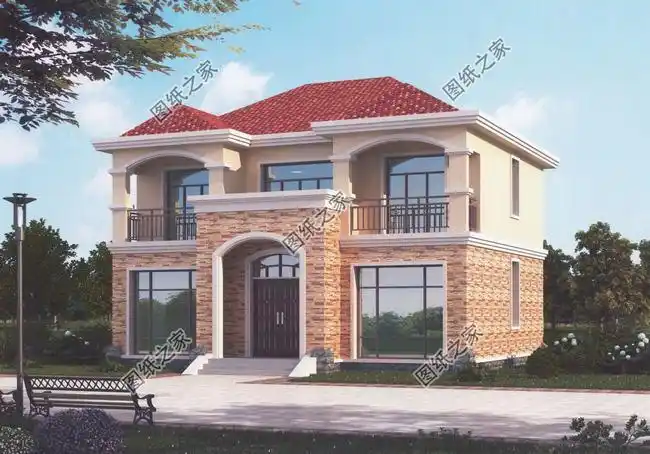 十款经典农村平房设计(二层楼农村自建房设计图)