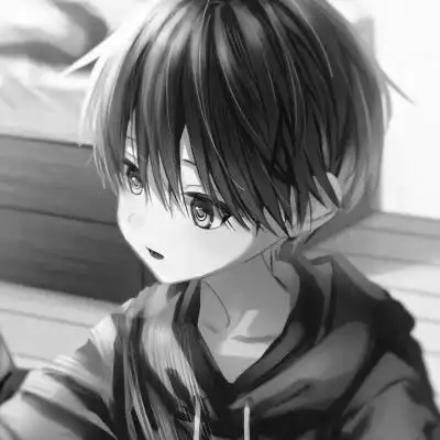 痞帅黑白动漫男头像图片114张_男生动漫头像_头像屋