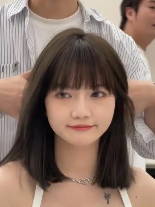 非常适合方圆脸的发型