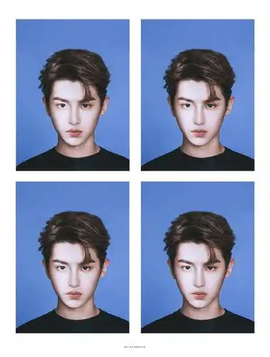 快来围观连证件照都帅skr人的justin 女心狙击手出击