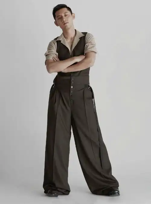 乒乓球队运动员张继科时尚大片写真19