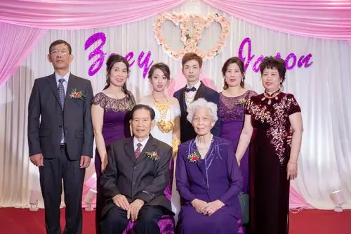 新娘舅父全家福