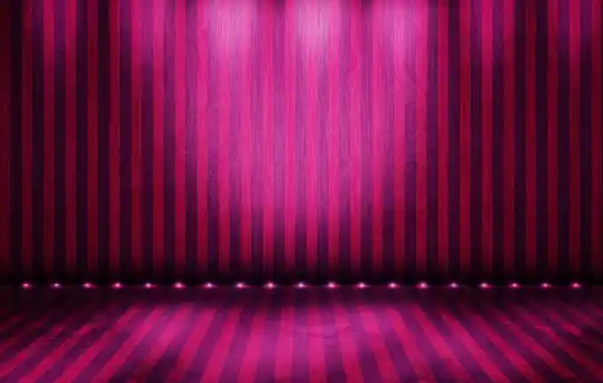 精美紫色舞台背景高清图片
