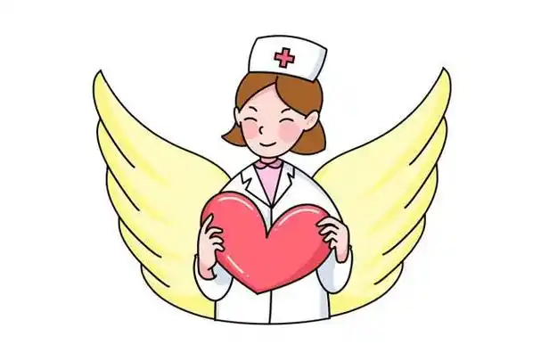 天使简笔画画法步骤白衣天使简笔画带翅膀的白衣天使的简笔画怎么画