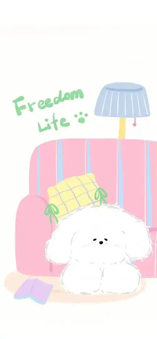 壁纸 | 可爱卡通 聊天背景图