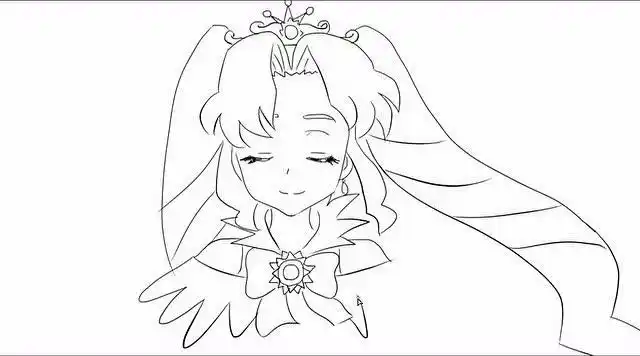 巴啦啦小魔仙之彩俐公主简笔画