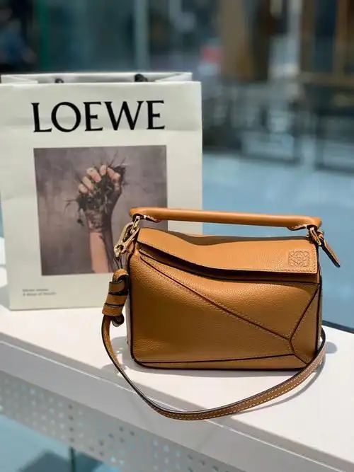 罗意威loewepuzzlemini几何包