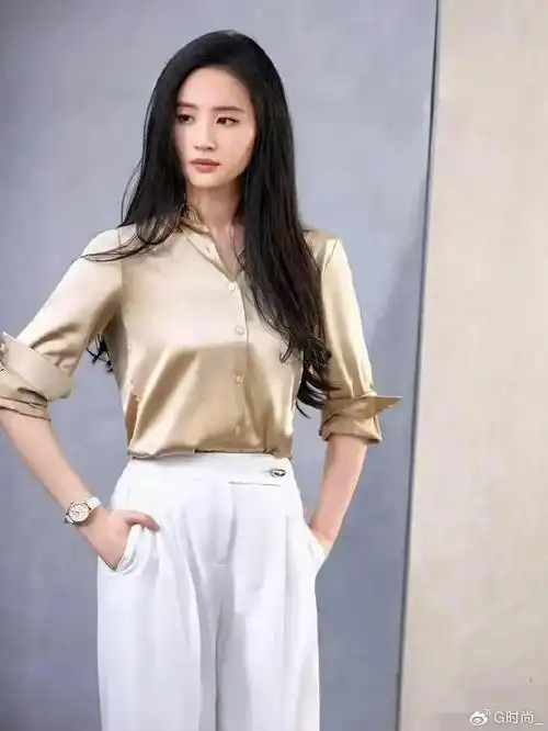 刘亦菲时尚穿搭可仙又可撩,"神仙姐姐"果然真美人|刘亦菲|抹胸|神仙