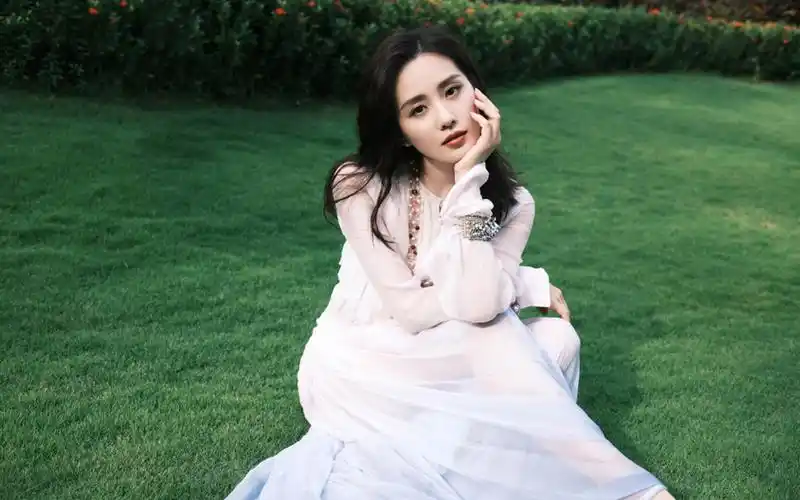 刘诗诗胶片风优雅写真桌面壁纸